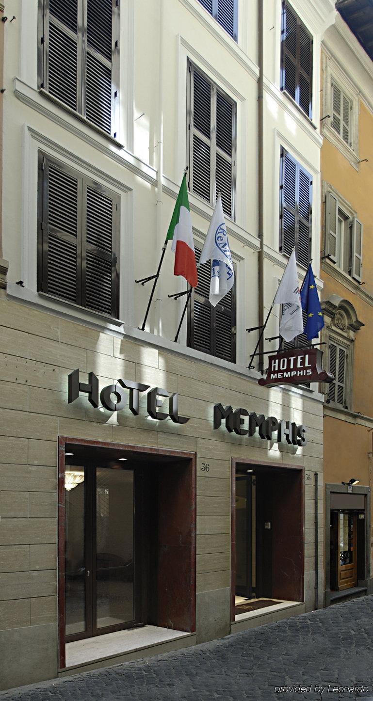 Hotel Memphis Róma Kültér fotó