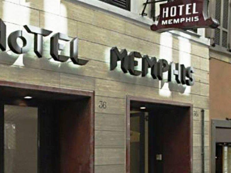 Hotel Memphis Róma Kültér fotó